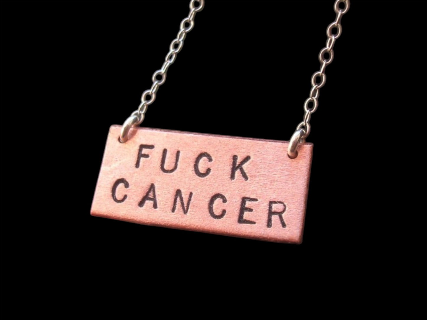 FUCK CANCER ⛓️ ooak ⌛️