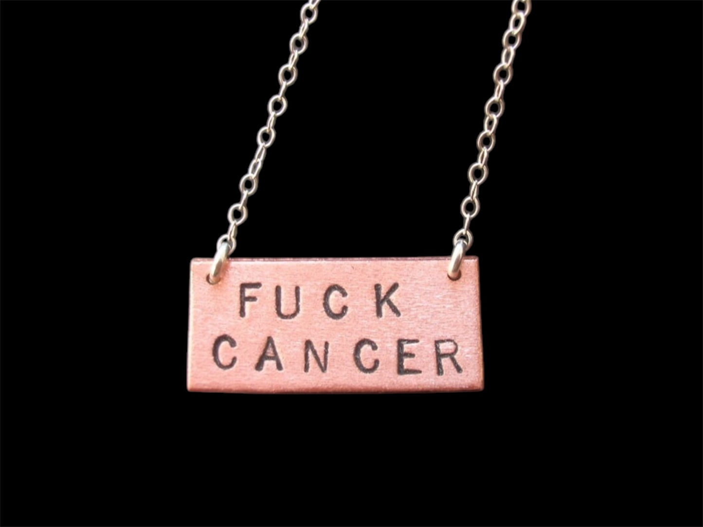 FUCK CANCER ⛓️ ooak ⌛️